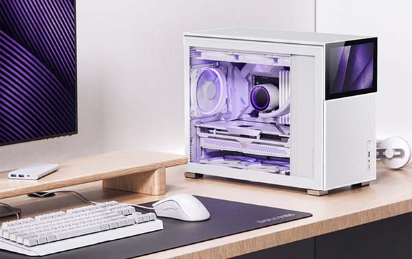 TNC Store Vỏ case Jonsbo D31 Mesh White